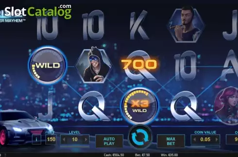 Οθόνη8. Drive Multiplier Mayhem Κουλοχέρης