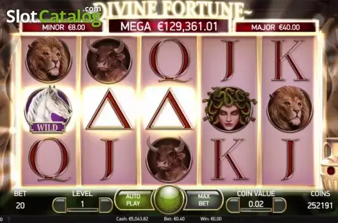 Αγριος. Divine Fortune Κουλοχέρης