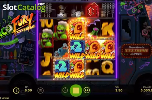 Οθόνη4. Taco Fury XXXtreme Κουλοχέρης 