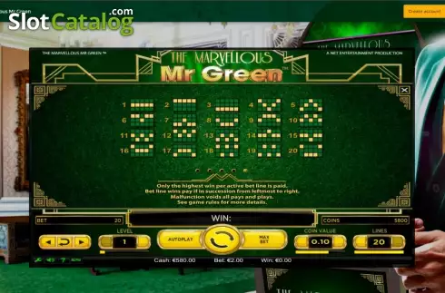 Οθόνη6. The Marvellous Mr Green Κουλοχέρης