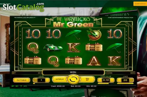 Οθόνη7. The Marvellous Mr Green Κουλοχέρης