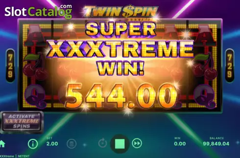Οθόνη8. Twin Spin XXXTreme Κουλοχέρης