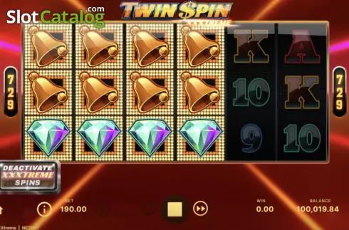 Οθόνη4. Twin Spin XXXTreme Κουλοχέρης