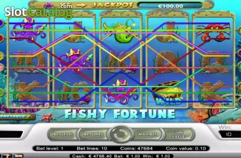 Οθόνη3. Fishy Fortune Κουλοχέρης