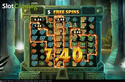 Οθόνη7. Lost Relics 2 Κουλοχέρης