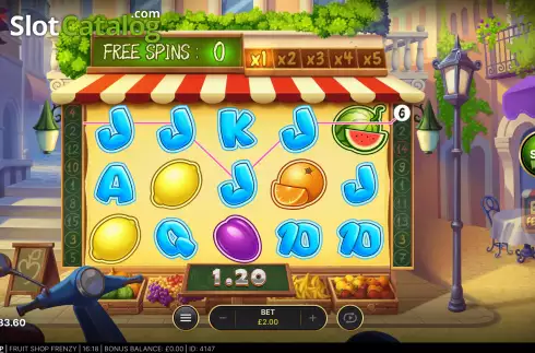Οθόνη6. Fruit Shop Frenzy Κουλοχέρης