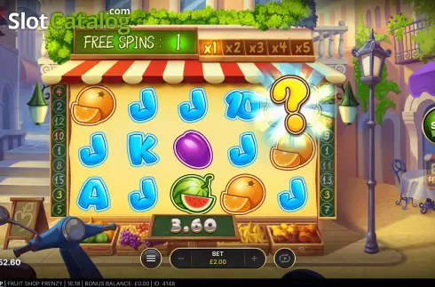 Οθόνη8. Fruit Shop Frenzy Κουλοχέρης