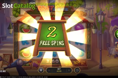 Οθόνη5. Fruit Shop Frenzy Κουλοχέρης