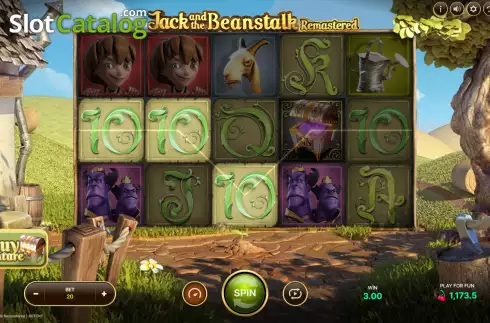 Οθόνη5. Jack and the Beanstalk Remastered Κουλοχέρης 