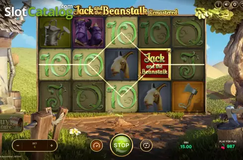 Οθόνη6. Jack and the Beanstalk Remastered Κουλοχέρης 