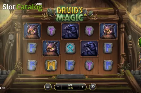 Οθόνη3. Druid’s Magic Κουλοχέρης