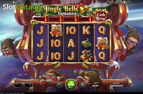 Οθόνη2. Jingle Bells Bonanza Κουλοχέρης