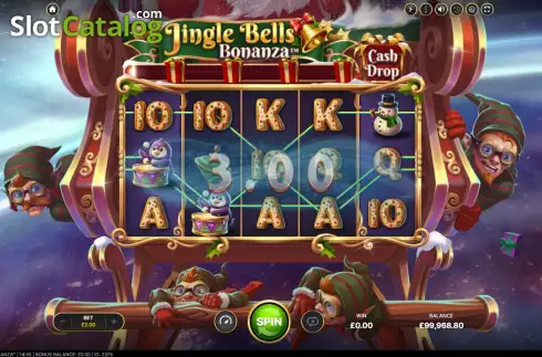 Οθόνη6. Jingle Bells Bonanza Κουλοχέρης