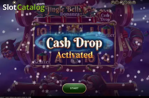 Οθόνη7. Jingle Bells Bonanza Κουλοχέρης