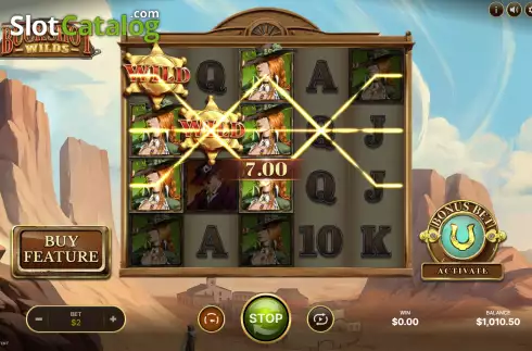 Οθόνη3. Buckshot Wilds Κουλοχέρης
