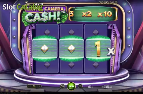 Οθόνη3. Lights, Camera, Cash! Κουλοχέρης