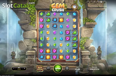 Οθόνη2. Gem Crush (NetEnt) Κουλοχέρης