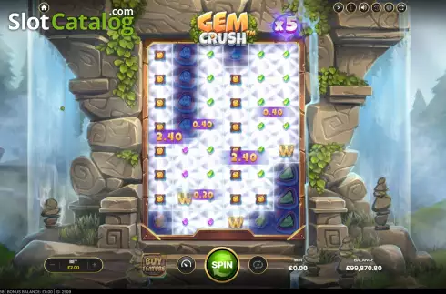 Οθόνη4. Gem Crush (NetEnt) Κουλοχέρης