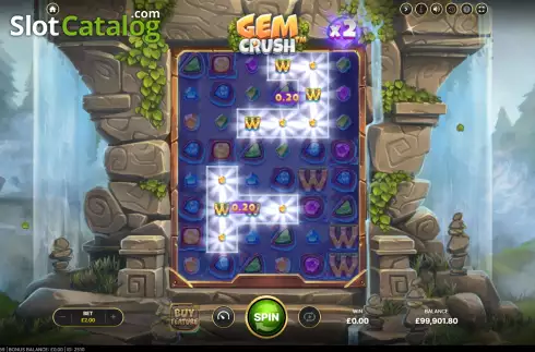Οθόνη5. Gem Crush (NetEnt) Κουλοχέρης