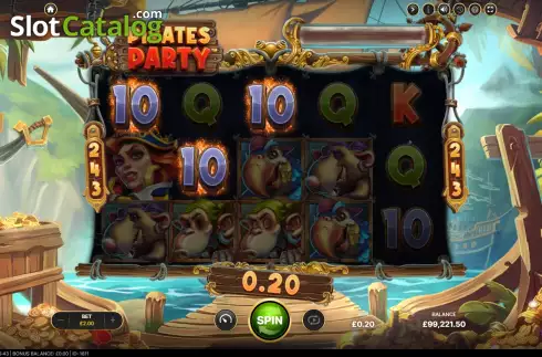 Οθόνη4. Pirates Party Κουλοχέρης