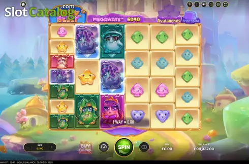 Οθόνη3. Jelly Belly Megaways Κουλοχέρης 