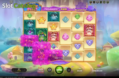 Οθόνη6. Jelly Belly Megaways Κουλοχέρης 
