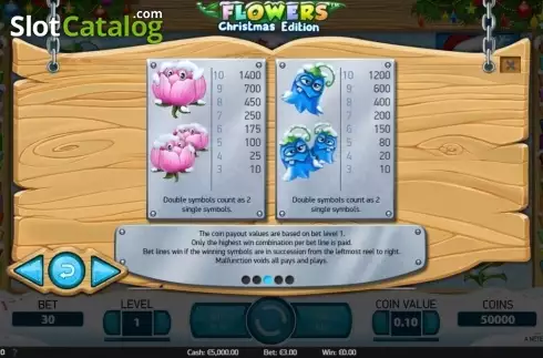 Οθόνη8. Flowers Christmas Edition Κουλοχέρης