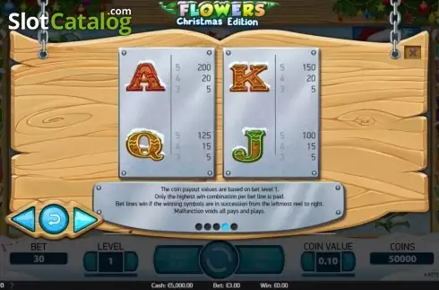 Οθόνη9. Flowers Christmas Edition Κουλοχέρης
