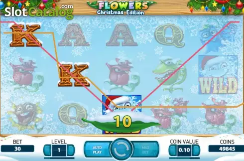 Οθόνη5. Flowers Christmas Edition Κουλοχέρης