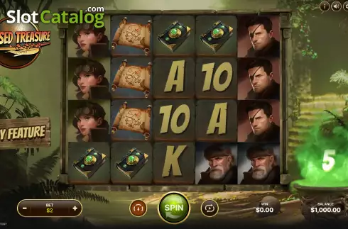 Οθόνη2. Cursed Treasure Κουλοχέρης