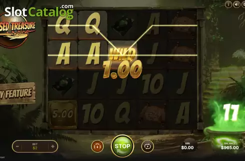 Οθόνη4. Cursed Treasure Κουλοχέρης