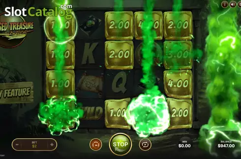 Οθόνη7. Cursed Treasure Κουλοχέρης