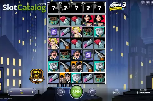 Οθόνη3. Jack Hammer 3 Κουλοχέρης