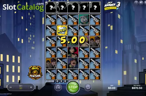 Οθόνη5. Jack Hammer 3 Κουλοχέρης