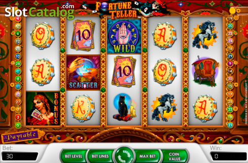 Οθόνη2. Fortune Teller (NetEnt) Κουλοχέρης