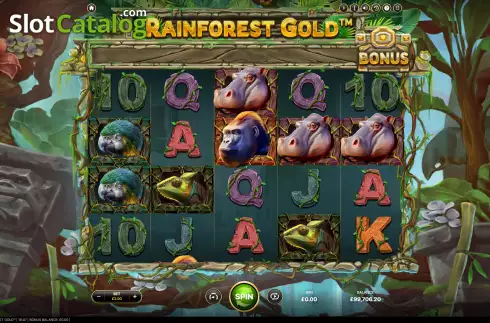 Οθόνη2. Rainforest Gold Κουλοχέρης