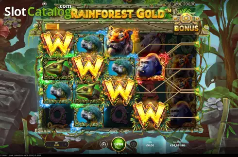 Οθόνη4. Rainforest Gold Κουλοχέρης