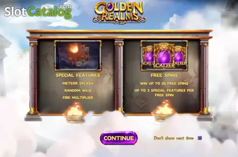 Οθόνη2. Golden Realms Κουλοχέρης