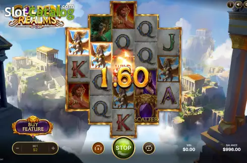 Οθόνη4. Golden Realms Κουλοχέρης