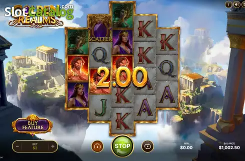 Οθόνη6. Golden Realms Κουλοχέρης