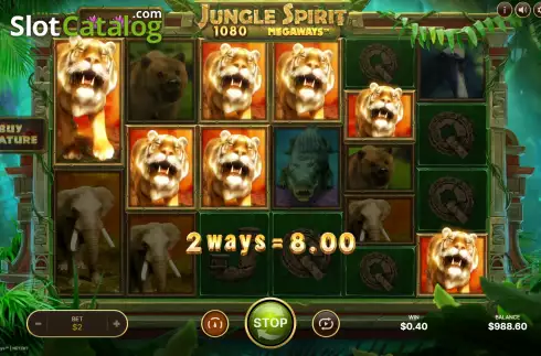 Οθόνη6. Jungle Spirit Megaways Κουλοχέρης