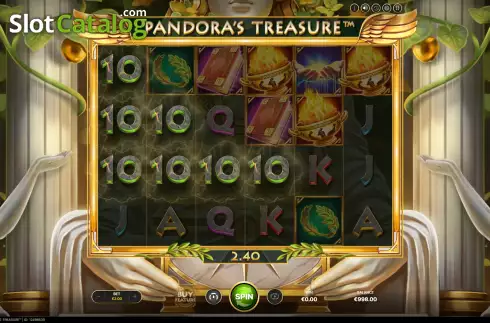 Οθόνη3. Pandora’s Treasure Κουλοχέρης