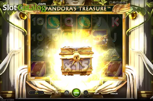 Οθόνη7. Pandora’s Treasure Κουλοχέρης