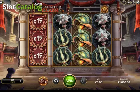 Οθόνη2. Gladiator Clash Κουλοχέρης