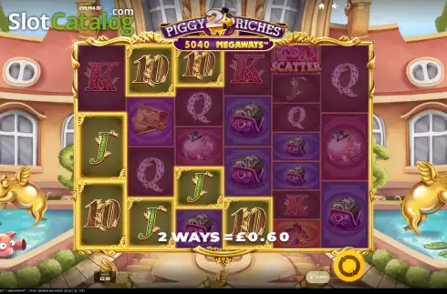Οθόνη3. Piggy Riches 2 Megaways Κουλοχέρης