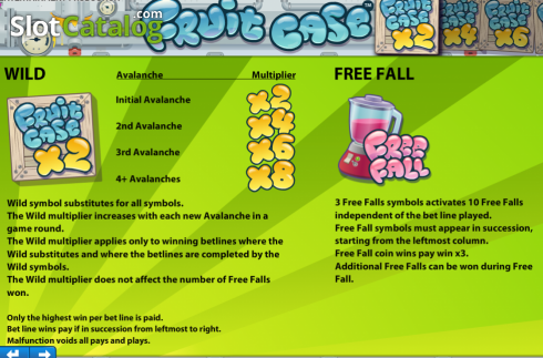 Οθόνη6. Fruit Case (NetEnt) Κουλοχέρης