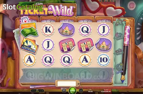 Οθόνη2. Ticket To Wild Κουλοχέρης
