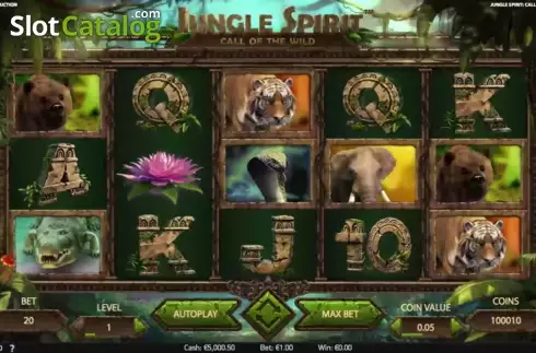 Οθόνη 3. Jungle Spirit: Call of the Wild Κουλοχέρης