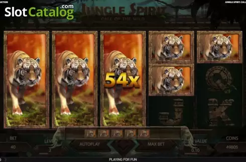 Οθόνη 4. Jungle Spirit: Call of the Wild Κουλοχέρης