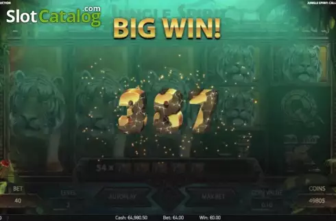 Οθόνη 5. Jungle Spirit: Call of the Wild Κουλοχέρης